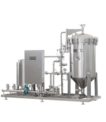 Fully Automatic Candle Filter for Beer Filtration