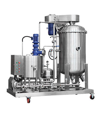 Horizontal Plate D.E Filters / Diatomaceous Earth Filter Equipment for Beer and Sugar Syrup Filtration