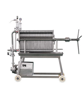 Manual Stainless steel plate and frame filter press for Beer, Wine