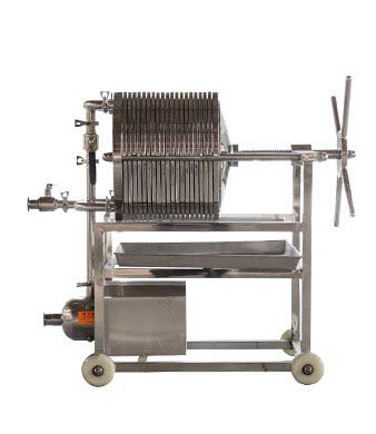 Round Stainless Steel Plate & Frame Filter Press for Medicine Industry