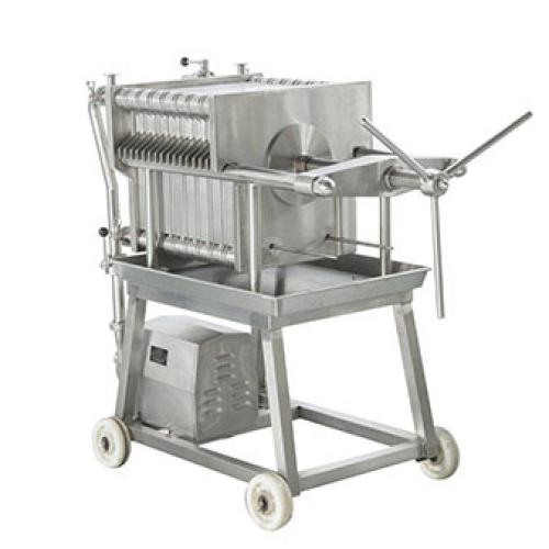 Stainless steel plate and frame diatomite syrup filter press